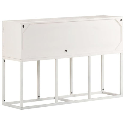 Skänk Trä 115x30x76 cm massivt mangoträ