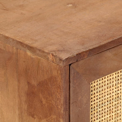 Skänk Trä 60x35x75 cm massivt mangoträ