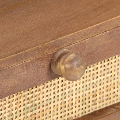 Soffbord Trä 100x60x40 cm massivt mangoträ