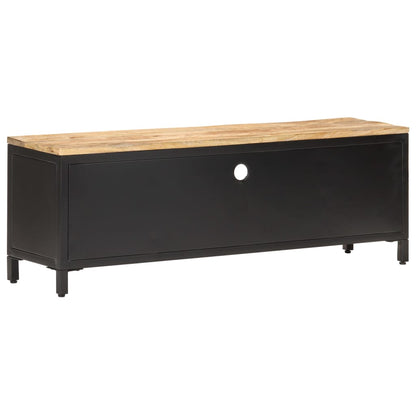 TV-Möbel Trä TV-Bänk 120x30x40 cm massivt grovt mangoträ