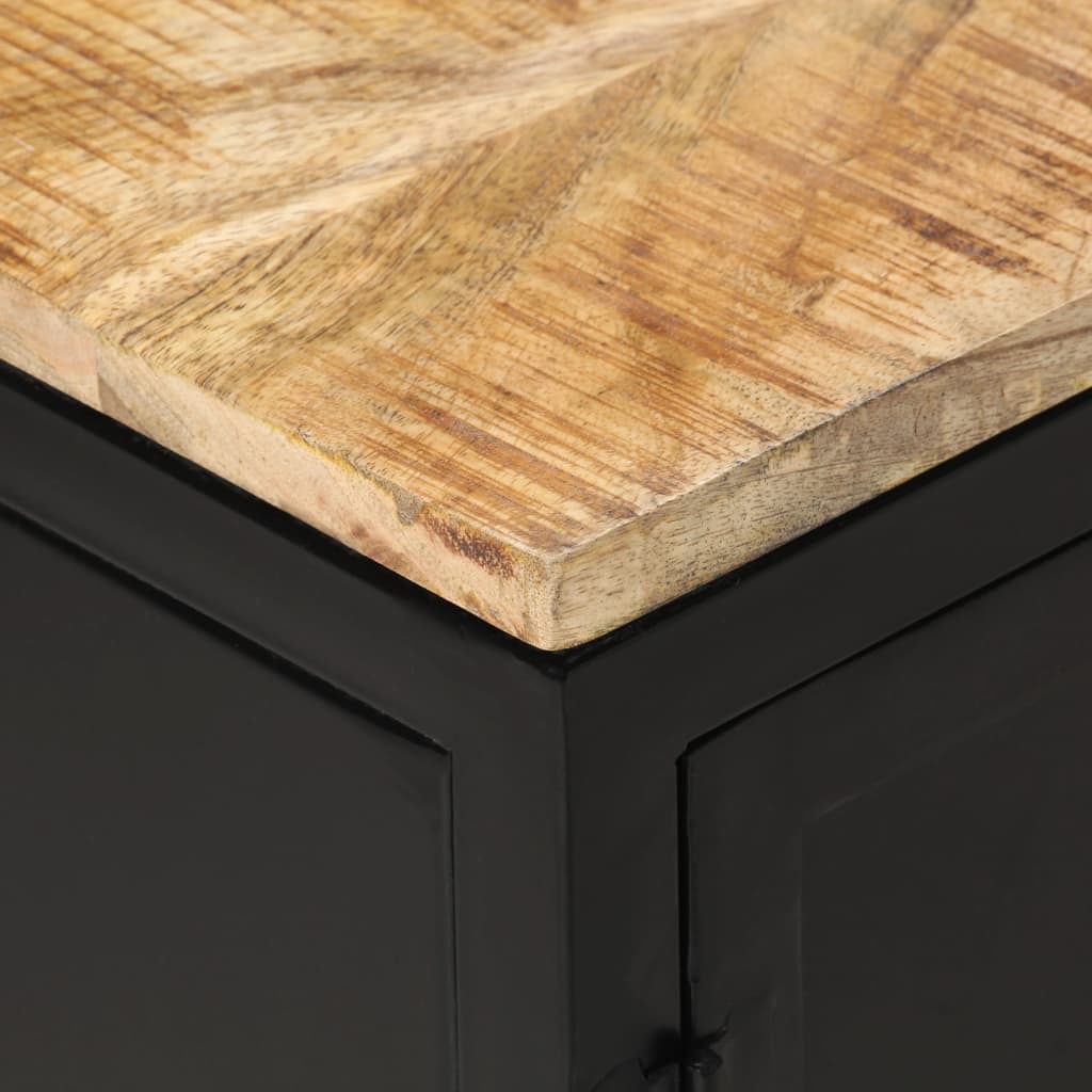 TV-Möbel Trä TV-Bänk 120x30x40 cm massivt grovt mangoträ