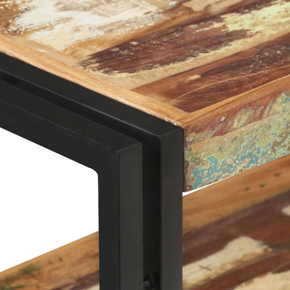 Avlastningsbord Konsollbord Trä 90x30x75 cm massivt återvunnet trä