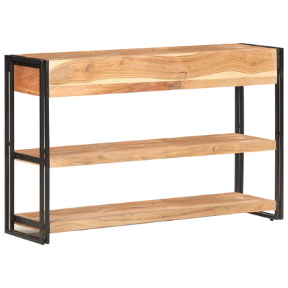 Skänk Trä 120x30x75 cm massivt akaciaträ