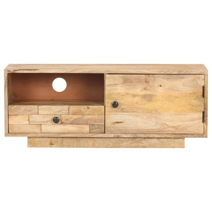 TV-Möbel Trä TV-Bänk 90x30x35 cm massivt mangoträ