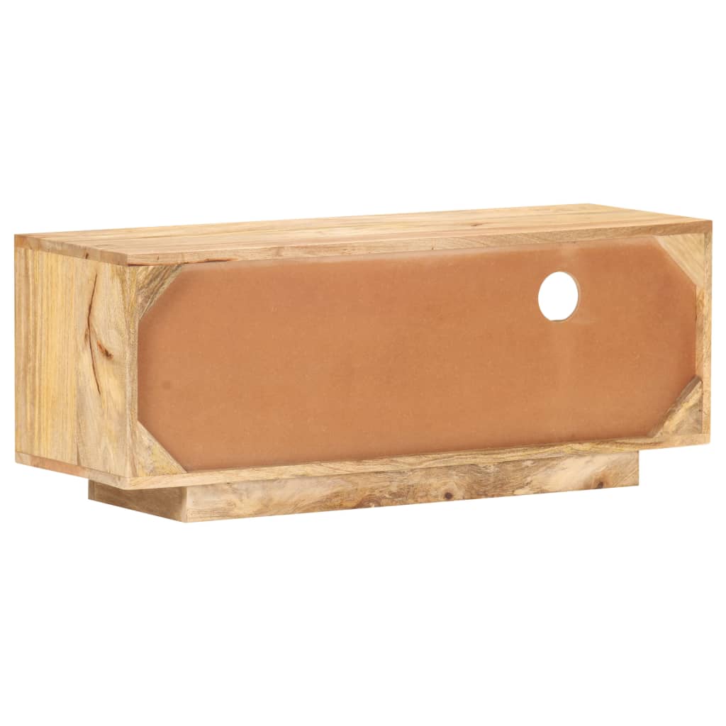 TV-Möbel Trä TV-Bänk 90x30x35 cm massivt mangoträ