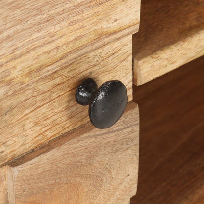 TV-Möbel Trä TV-Bänk 116x30x35 cm massivt mangoträ