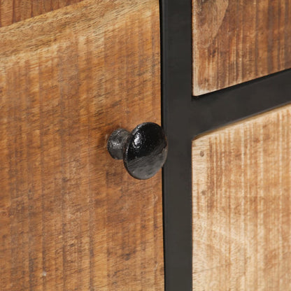 Skänk Trä 85x30x80 cm grovt mangoträ