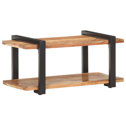 TV-Möbel Trä TV-Bänk 90x40x40 cm massivt akaciaträ