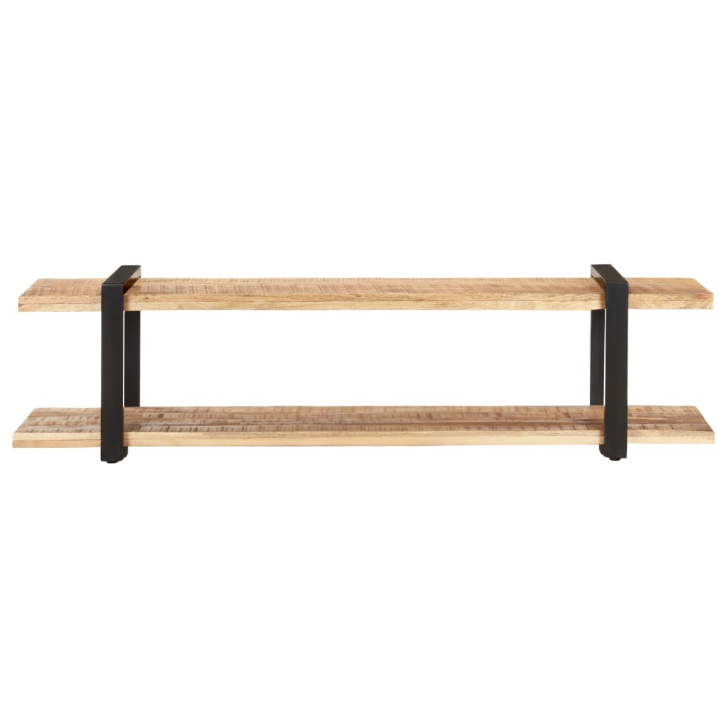 TV-Möbel Trä TV-Bänk 160x40x40 cm massivt grovt mangoträ