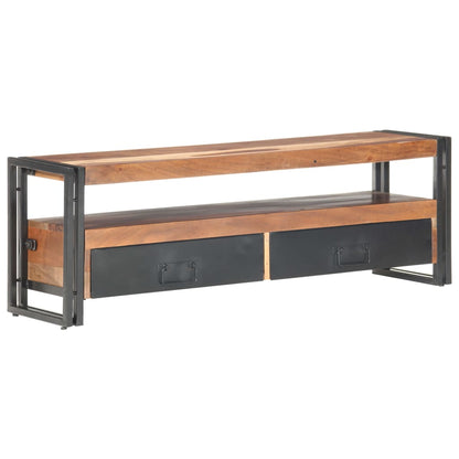 TV-Möbel Trä TV-Bänk 120x30x40 cm massivt trä