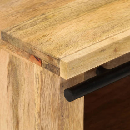 TV-Möbel Trä TV-Bänk 90x35x40 cm massivt mangoträ