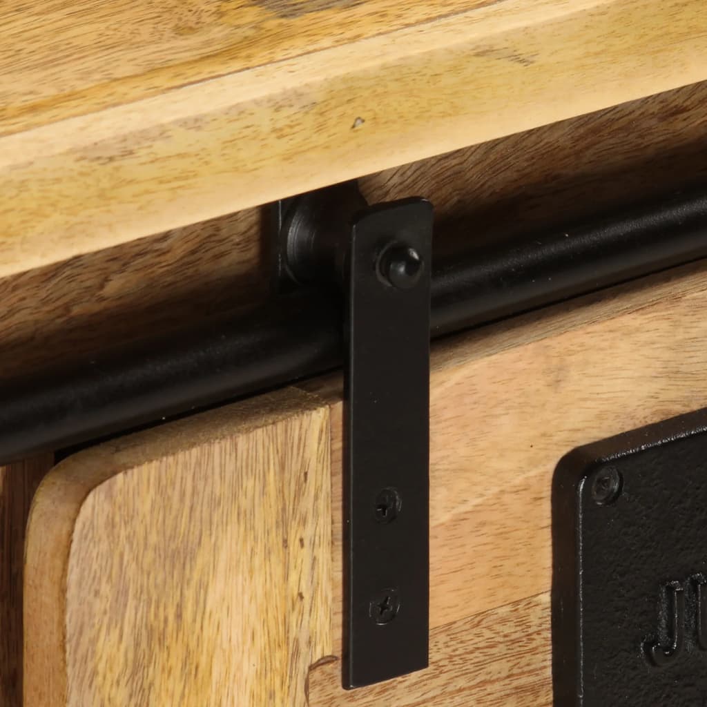 TV-Möbel Trä TV-Bänk 90x35x40 cm massivt mangoträ