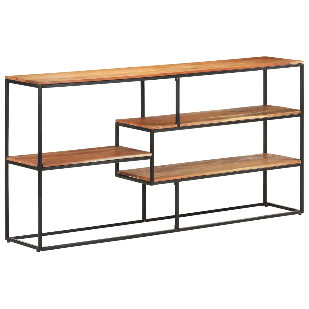 Skänk Trä 150x30x75 cm massivt akaciaträ