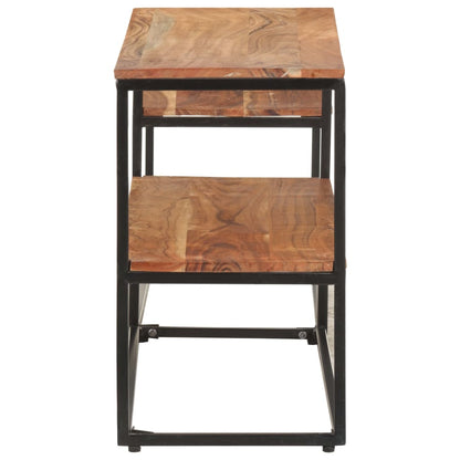 TV-Möbel Trä TV-Bänk 180x30x50 cm massivt akaciaträ