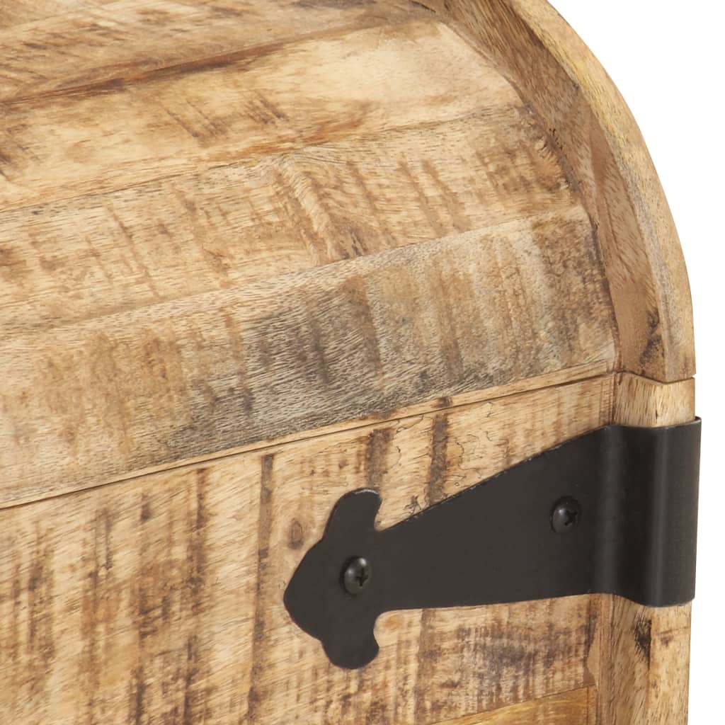 Förvaringskista 2 st massivt mangoträ