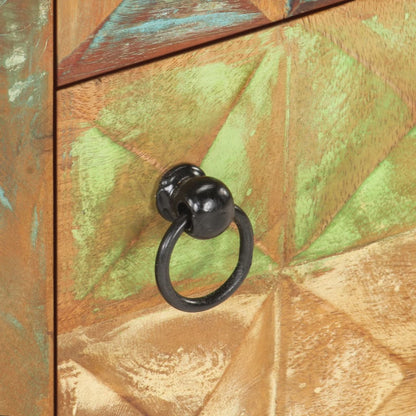 Sängbord Nattduksbord Trä 40x30x50 cm massivt återvunnet trä