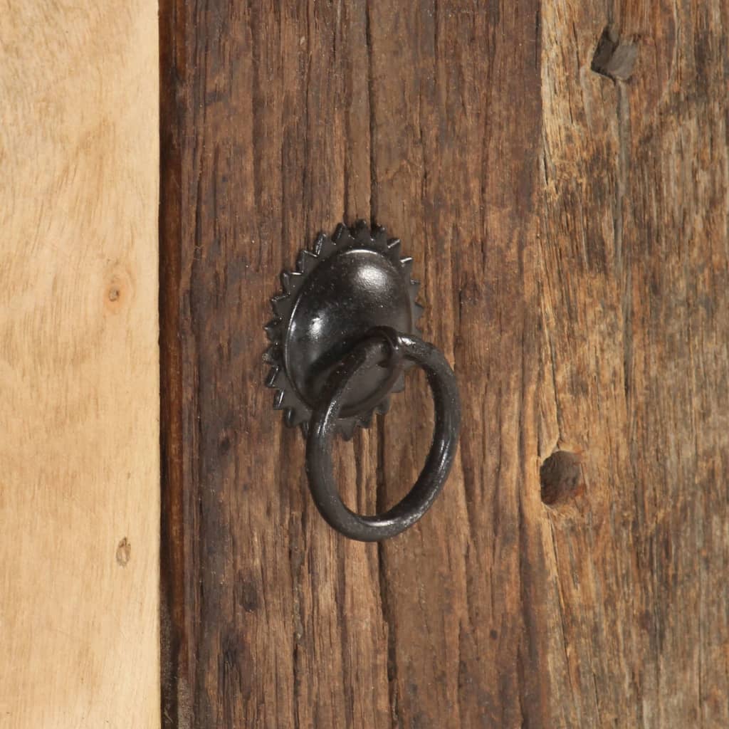 TV-Möbel Trä TV-Bänk 120x30x40 cm massivt akaciaträ och återvunnet trä