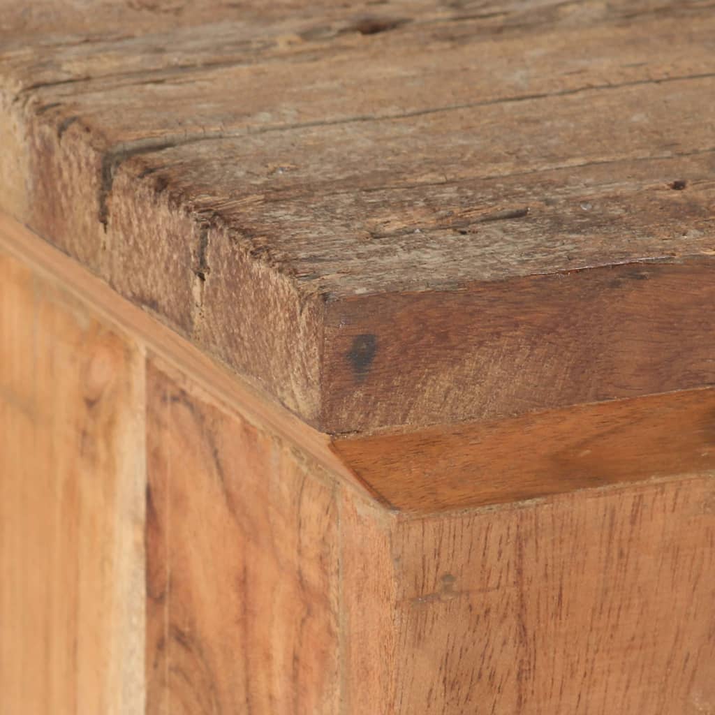 TV-Möbel Trä TV-Bänk 120x30x40 cm massivt akaciaträ och återvunnet trä