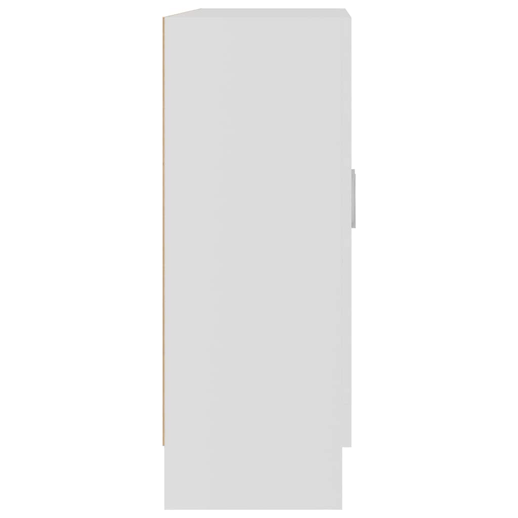 Vitrinskåp Vit 82,5x30,5x80 cm