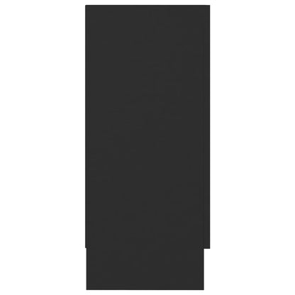 Skänk Svart 120x30,5x70 cm