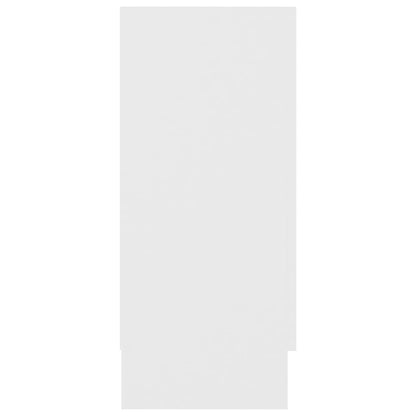 Vitrinskåp Vit 120x30,5x70 cm