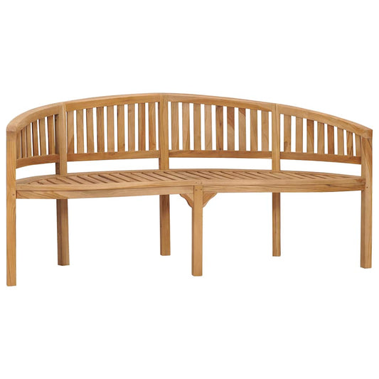 Trädgårdsbänk Trä 180 cm massiv teak