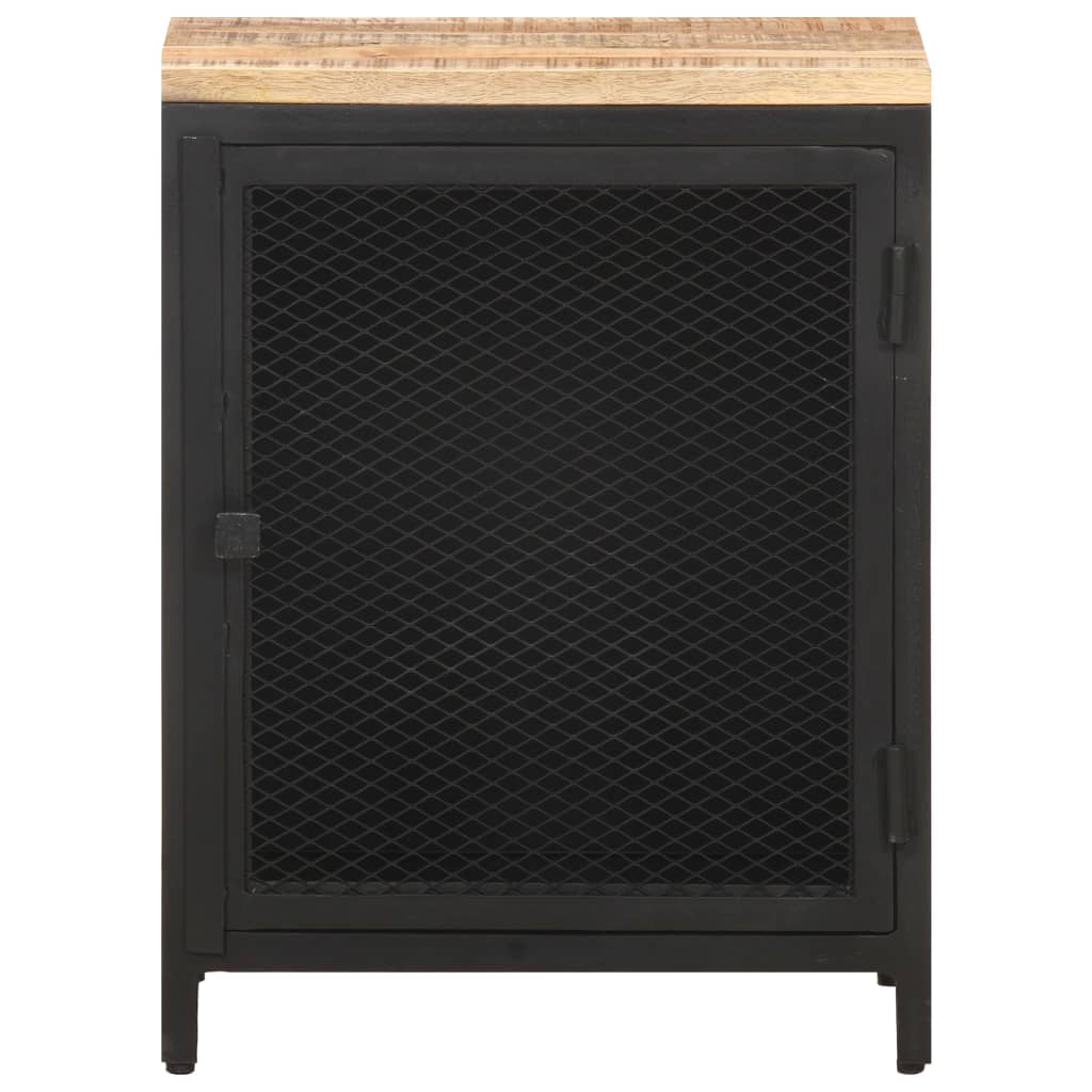Sängbord Nattduksbord Trä 40x30x53 cm massivt robust mangoträ