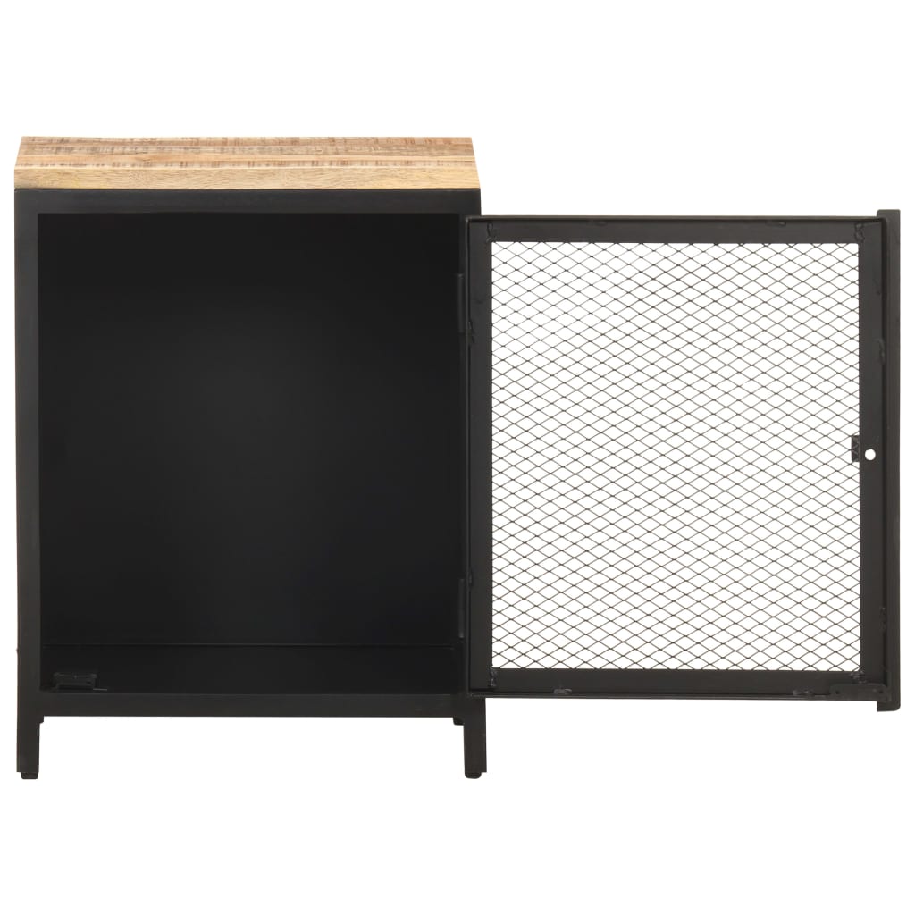 Sängbord Nattduksbord Trä 40x30x53 cm massivt robust mangoträ