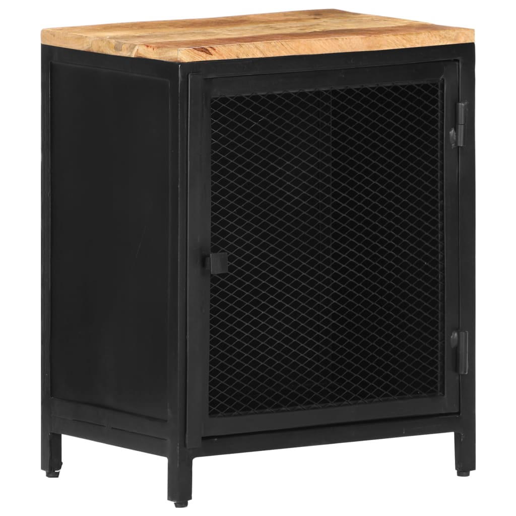 Sängbord Nattduksbord Trä 40x30x53 cm massivt robust mangoträ