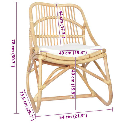 Stol Rottingstol linnetyg