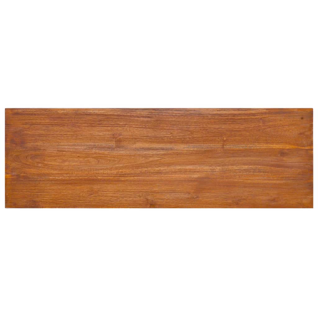 TV-Möbel Trä Väggmonterad TV-Bänk 180x30x30 cm massiv teak