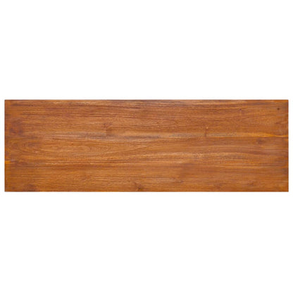 TV-Möbel Trä Väggmonterad TV-Bänk 180x30x30 cm massiv teak