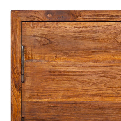 TV-Möbel Trä Väggmonterad TV-Bänk 180x30x30 cm massiv teak