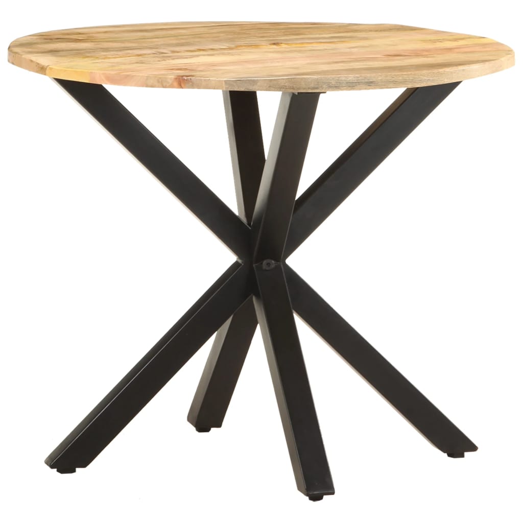 Sidobord Trä 68x68x56 cm massivt mangoträ