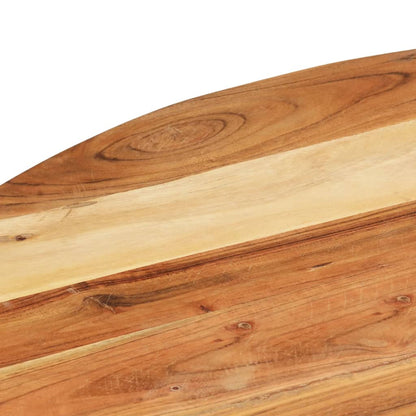 Sidobord Trä 68x68x56 cm massivt akaciaträ