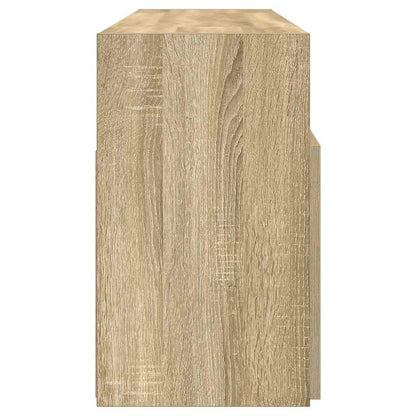 TV-Möbel Sonoma Ek TV-Bänk LED 120x30x50 cm