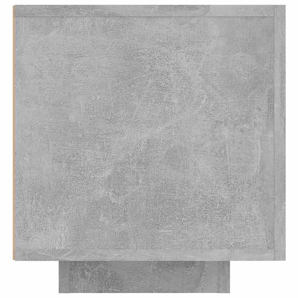 TV-Möbel Betonggrå TV-Bänk LED 160x35x40 cm