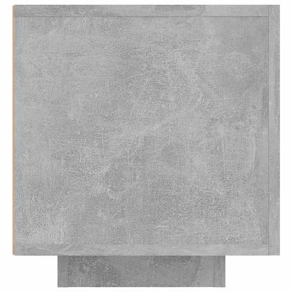 TV-Möbel Betonggrå TV-Bänk LED 160x35x40 cm