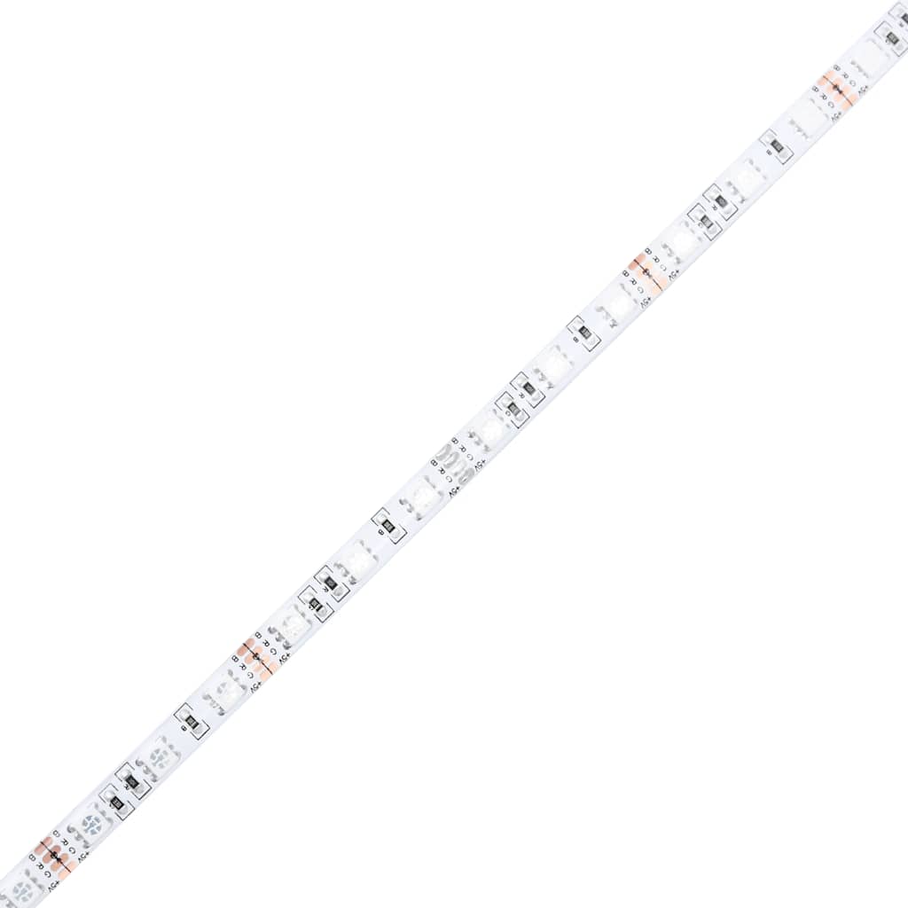 TV-Möbel Betonggrå TV-Bänk LED 160x35x40 cm