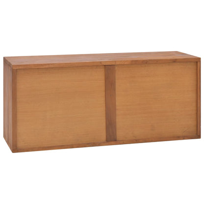 TV-bänk 90x30x40 cm massiv teak