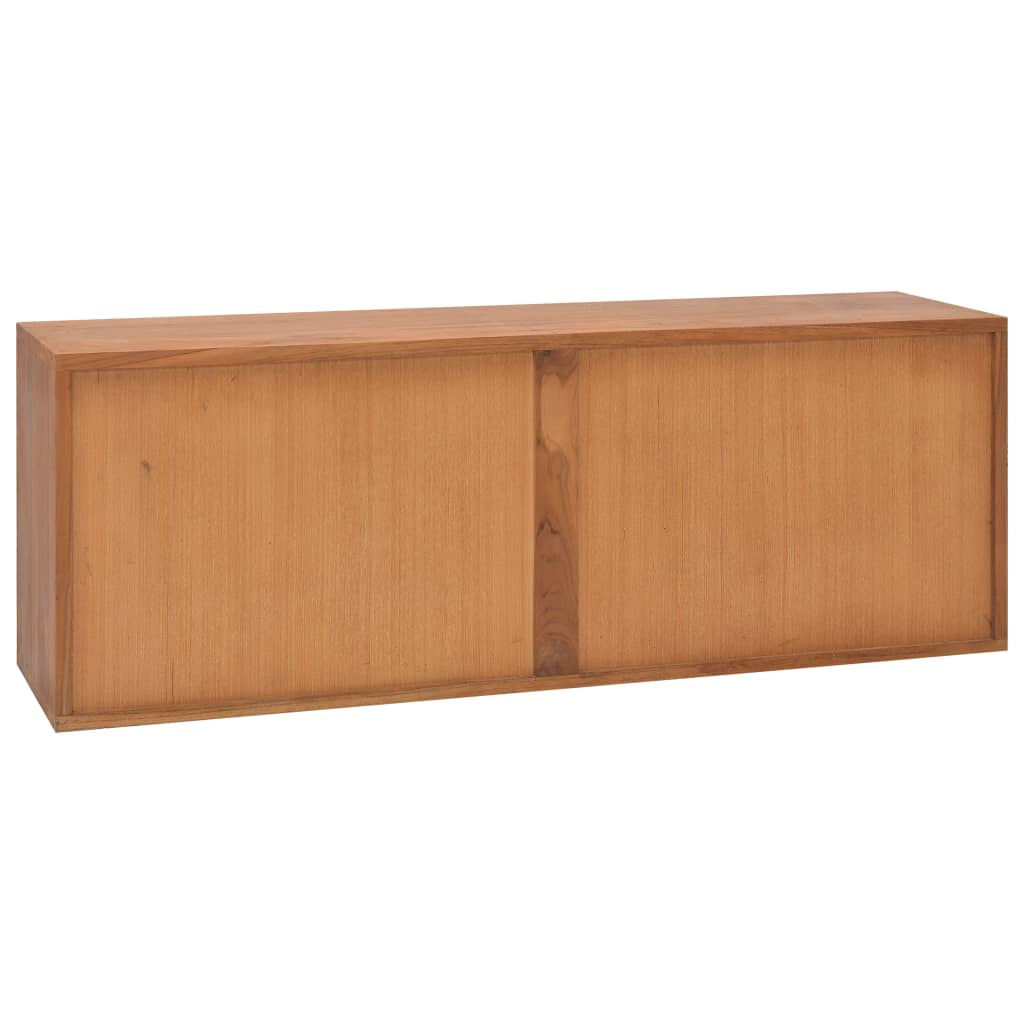 TV-Möbel Trä TV-Bänk 110x30x40 cm massiv teak