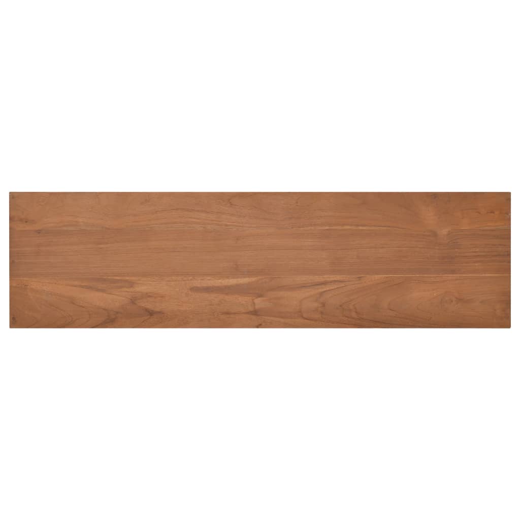 TV-Möbel Trä TV-Bänk 110x30x40 cm massiv teak