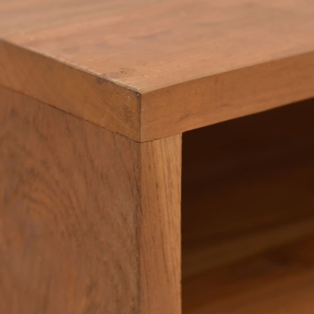 TV-Möbel Trä TV-Bänk 110x30x40 cm massiv teak