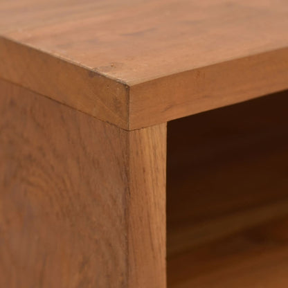 TV-Möbel Trä TV-Bänk 110x30x40 cm massiv teak