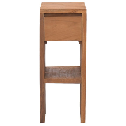 Sängbord 20x35x50 cm massiv teak