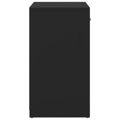 Skoställ Svart Skobänk 94,5x31x57 cm