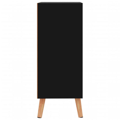 Skänk Högglans Svart 60x30x72 cm