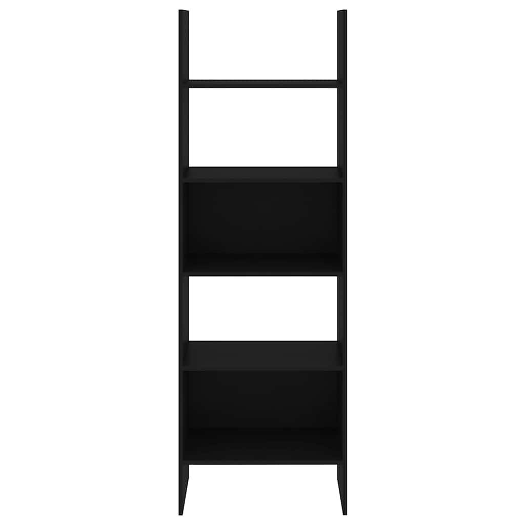 Bokhylla Svart 60x35x180 cm