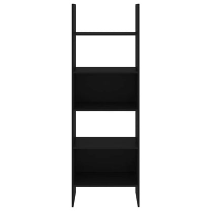 Bokhylla Svart 60x35x180 cm