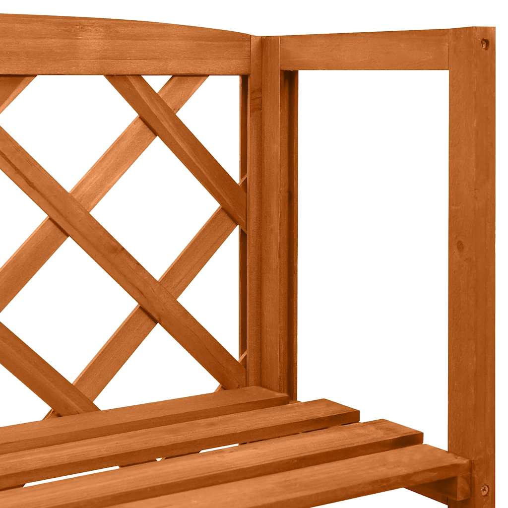 Utomhus Blomställning Växtstöd Spaljé med hyllor 55x30x140 cm massivt granträ